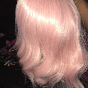 Lace front blended wigs